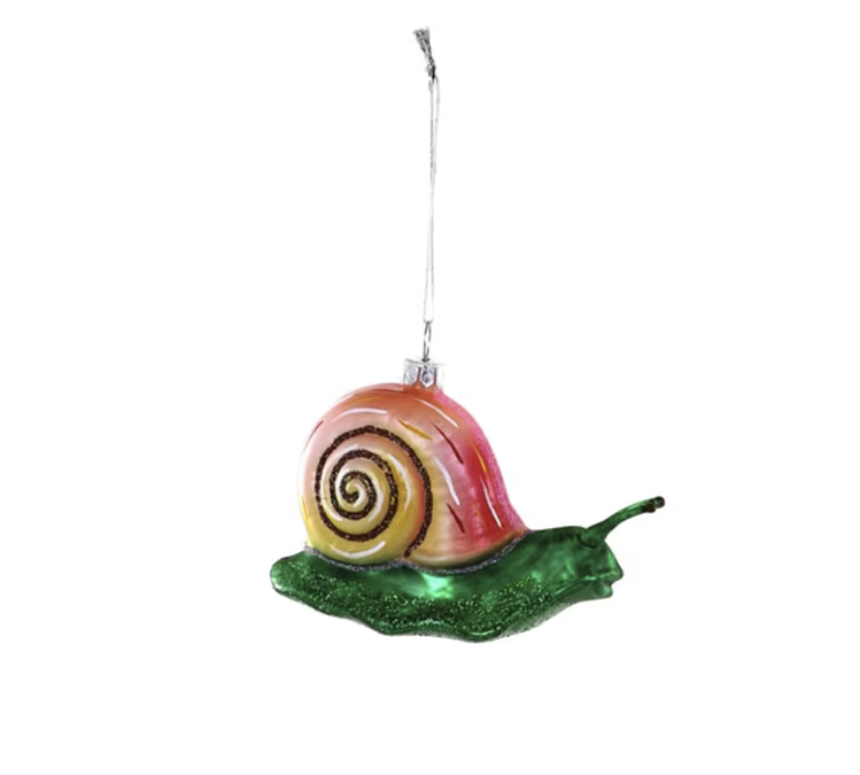 Fern Snail Ornaments