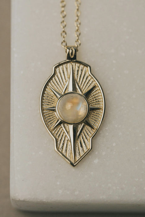 Goddess Moonstone Necklace