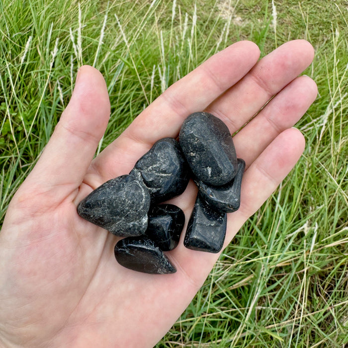 Tumbled Black Tourmaline Stones