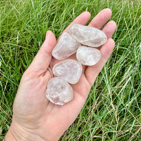 Tumbled Clear Quartz Stones