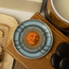 Cosmic Rising Round Ceramic DIsh