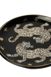 Leopard Horizon Round Ceramic Dish