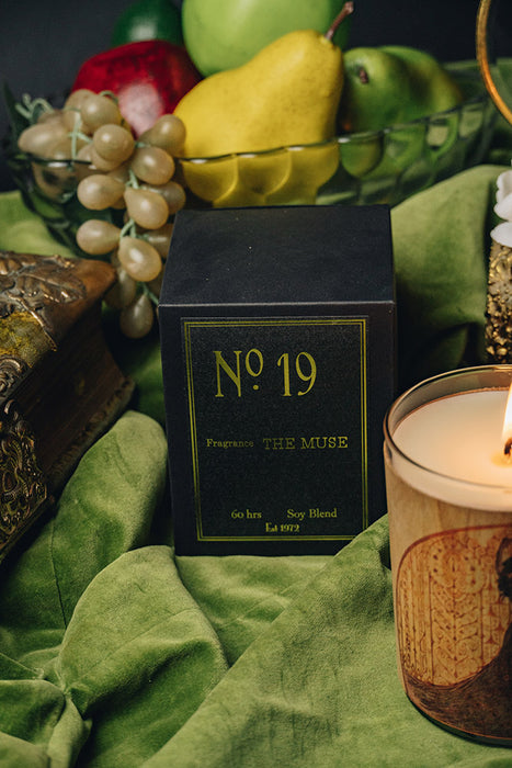 Wood Candle No 19 Muse