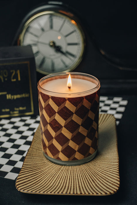 Wood Wrapped Candle No.21 Hypnotic