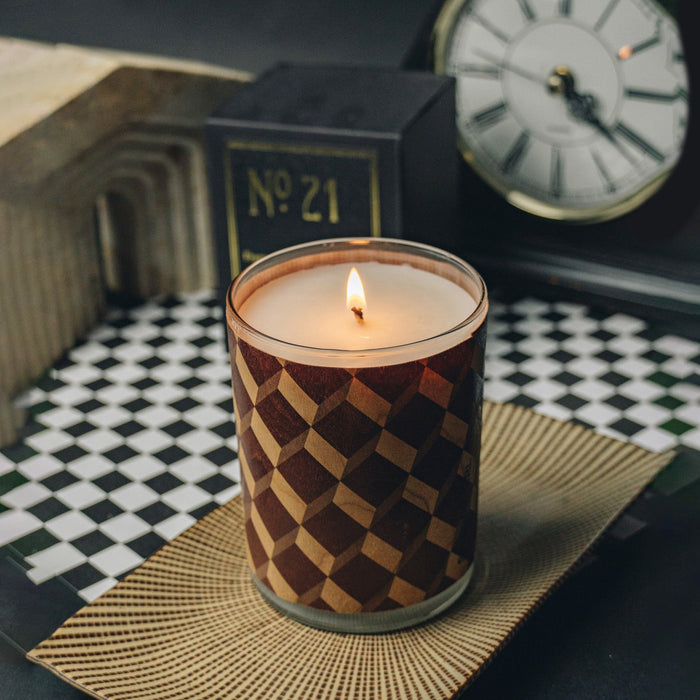 Wood Wrapped Candle No.21 Hypnotic