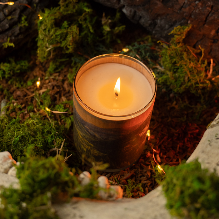 Wood Wrapped Candle No.20 Forest