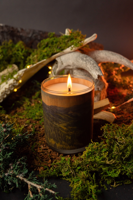 Wood Wrapped Candle No.20 Forest