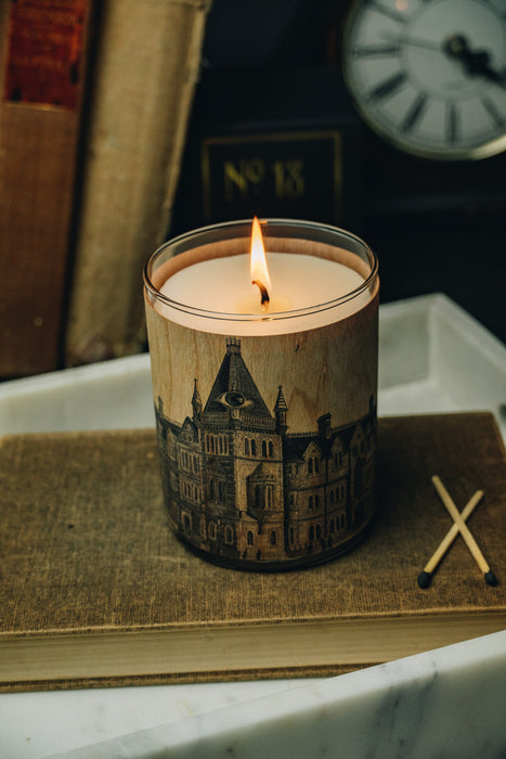 Wood Candle No. 18 1920's French Market