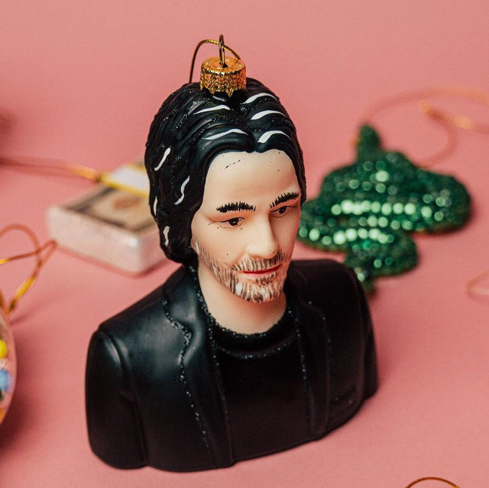 Keanu Reeves Ornament