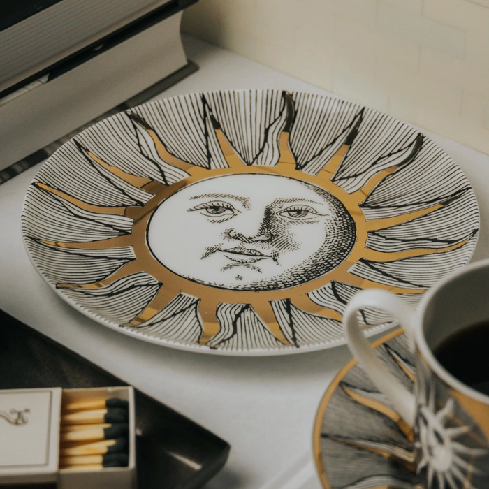 Radiant Horizon Ceramic Plate