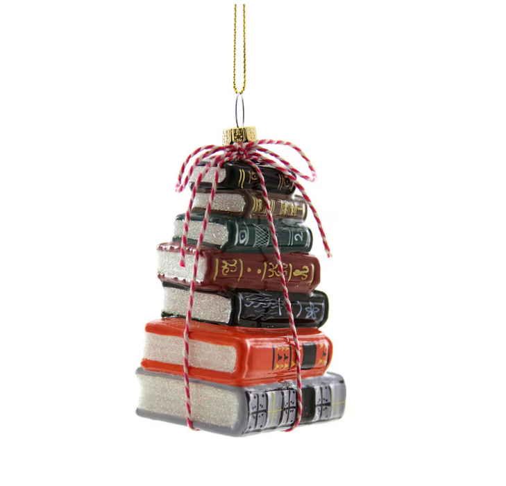 Stacked Tomes Ornament