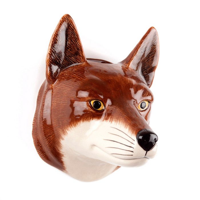 Fox Wall Vase