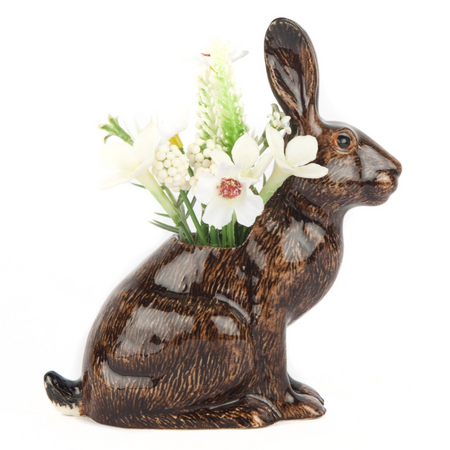 Hare Bud Vase