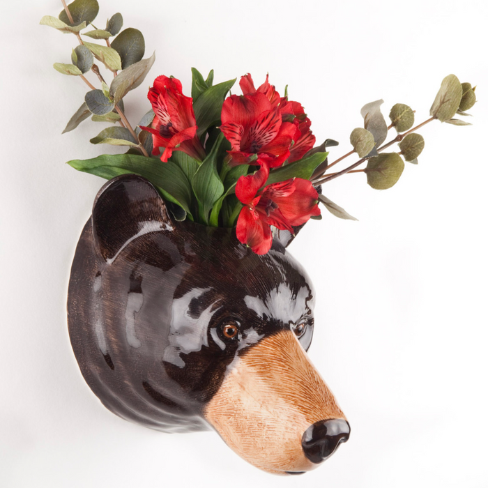 Black Bear Vase