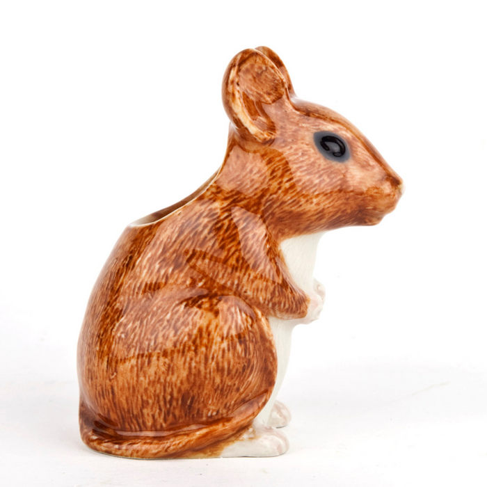 Wood Mouse Bud Vase