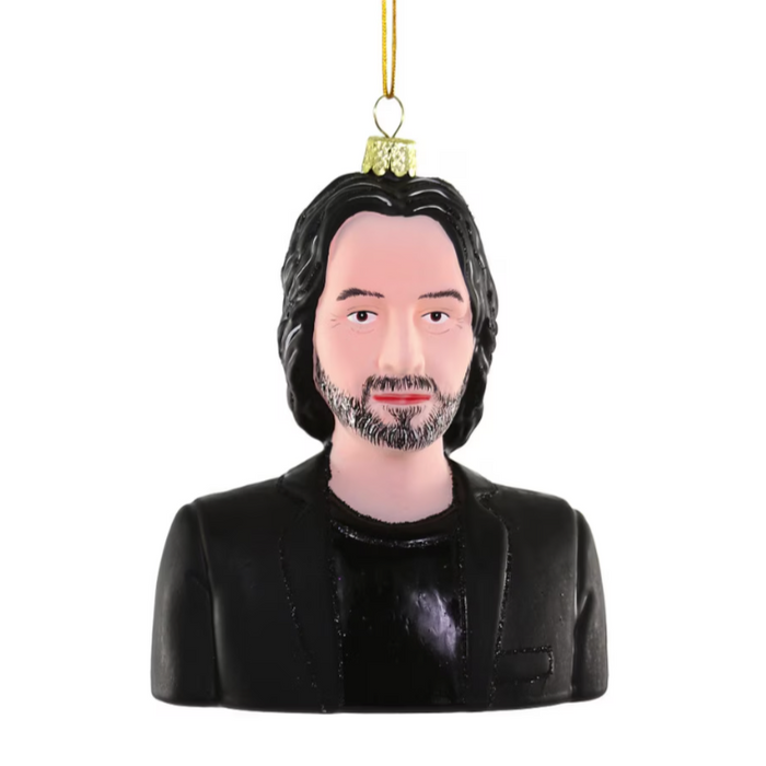 Keanu Reeves Ornament