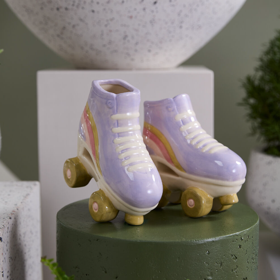 Rollerskate Planter