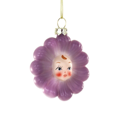 Kitschy Flower Ornament