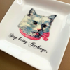 Stop Being Garbage Cat Trinket Tray