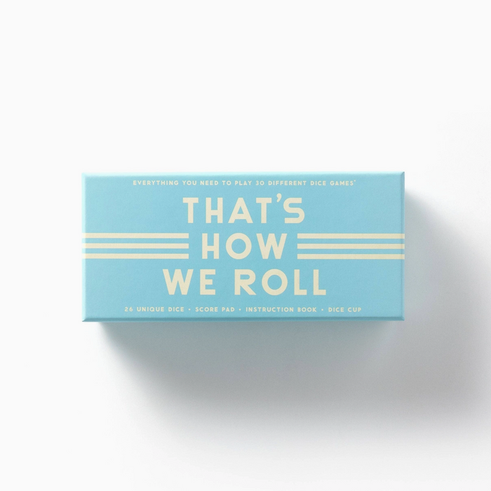 That's How We Roll Dice Game Set