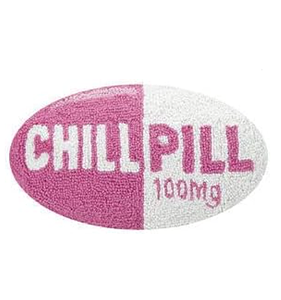 Chill Pill Hook Pillow