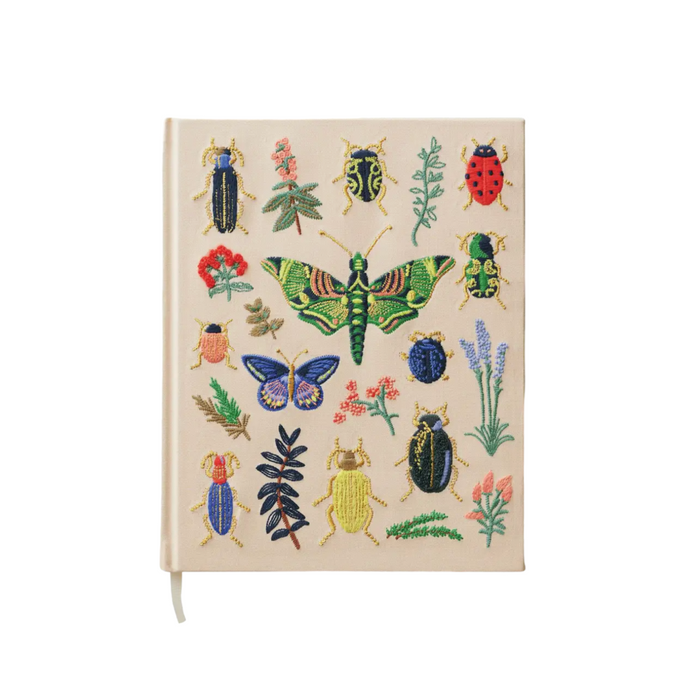 Curio Embroidered Fabric Sketchbook