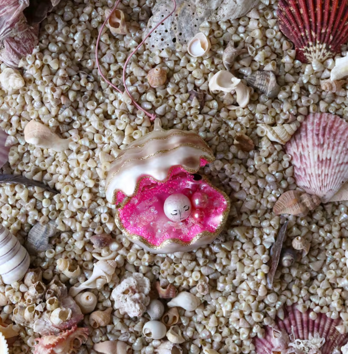 Oyster With Pearl Ornament