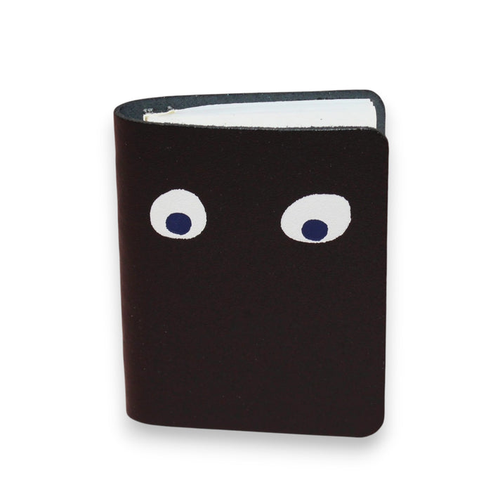 Googly Eye Mini Leather Notebook