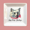 Stop Being Garbage Cat Trinket Tray