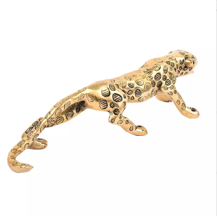 Handcrafted Brass Jaguar Door Handle