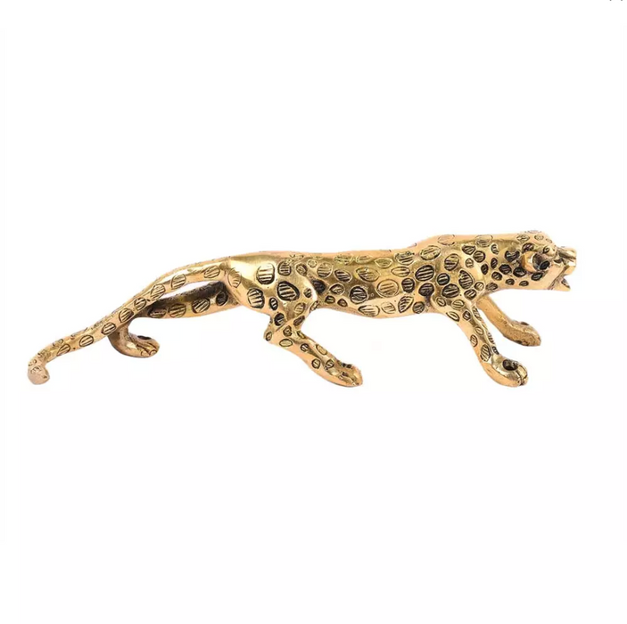 Handcrafted Brass Jaguar Door Handle