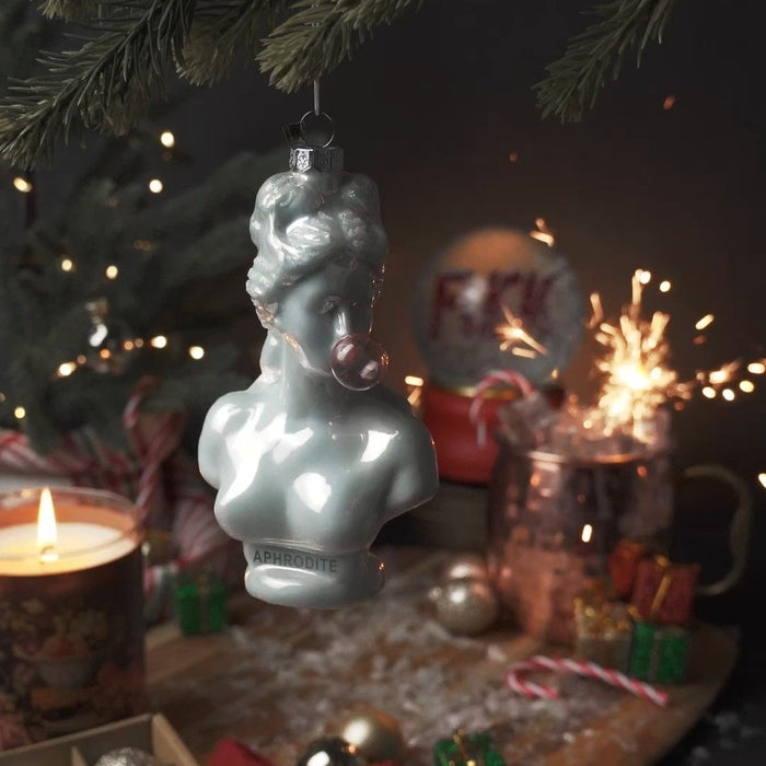 Classical Bust with Bubble Gum Ornament