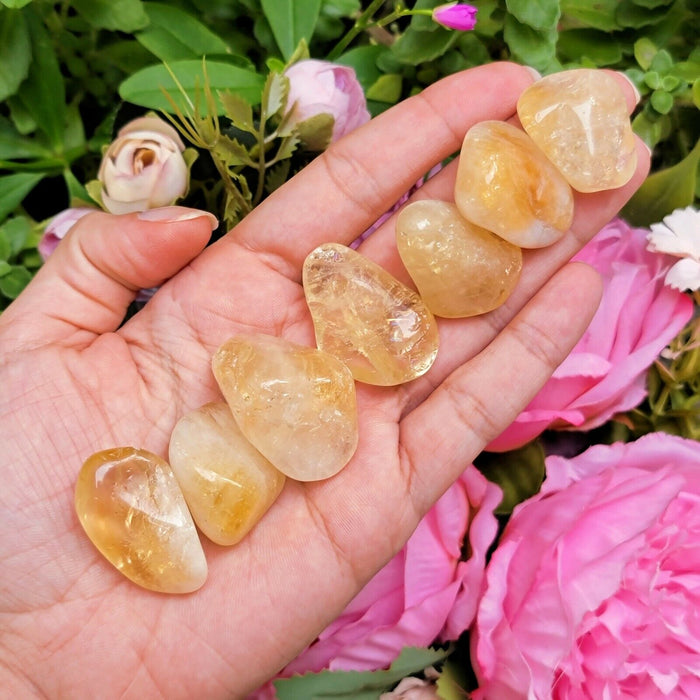 Citrine Polished Stones