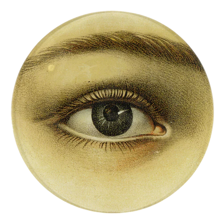 John Derian Eye (Right) round Plate