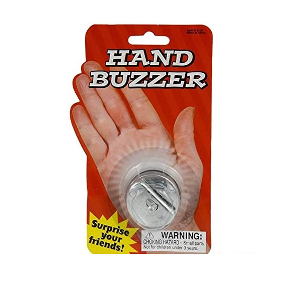 Metal Hand Buzzer– Spitfire Girl