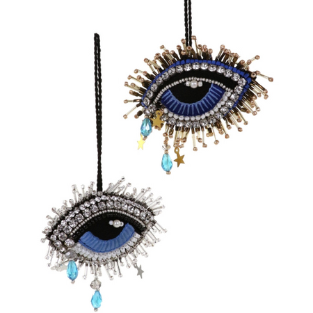 Eye Charm Beaded Ornament