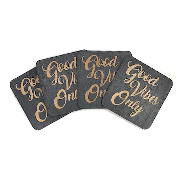 Good Vibes Only Car Coasters – Kennedy Sue Gift & Home